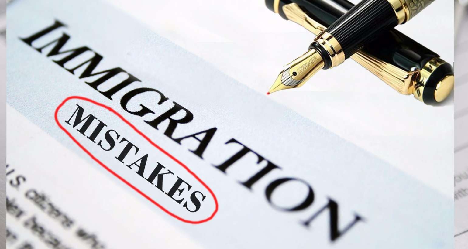 Some mistakes can get your visa denied, and the applicant should consider to avoid them.